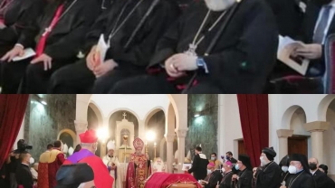 وفد من الكنيسة الكلدانية يشارك في جنازة البطريرك الارمن الكاثوليك