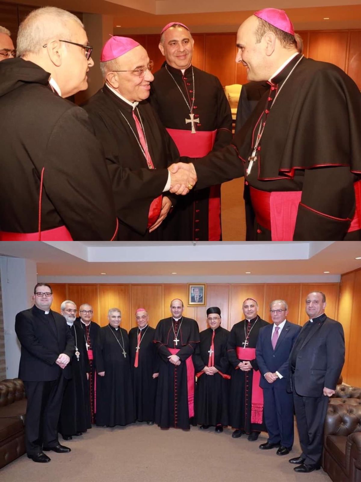 استقبال المطران قصارجي السفير البابوي الجديد في لبنان